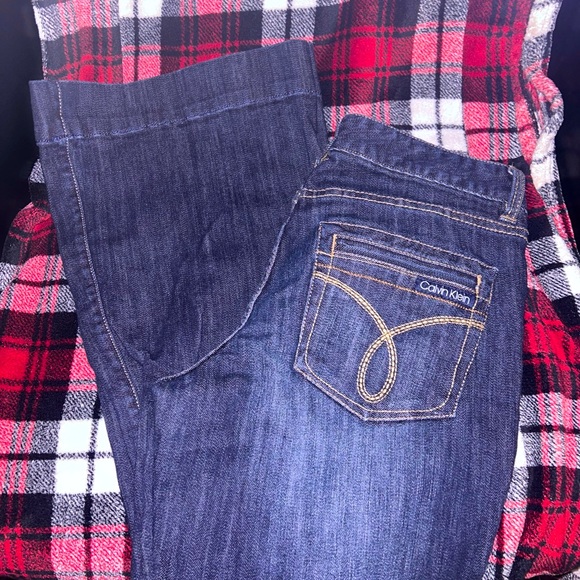 Women’s Calvin Klein jeans size 12 P - Picture 2 of 6